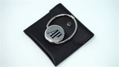 Audemars Piguet Stainless Steel AP Keychain 